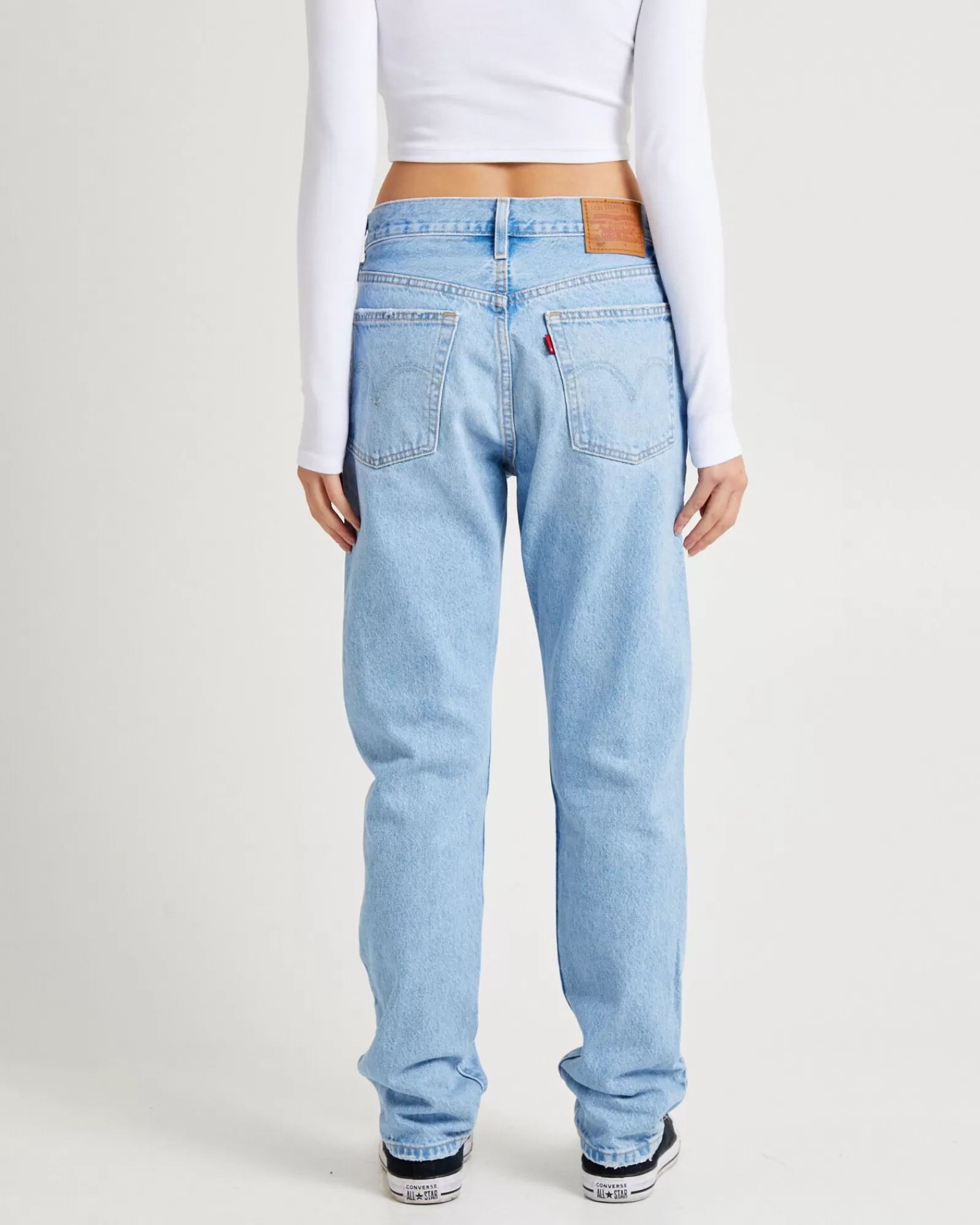 LEVI'S 501 Pantaloni Denim Iconici - Blu Profondo Ojai Luxor - Modello Classico con Cuciture Originali, Taglio Comodo e Resistente per Uno Stile Senza Tempo
