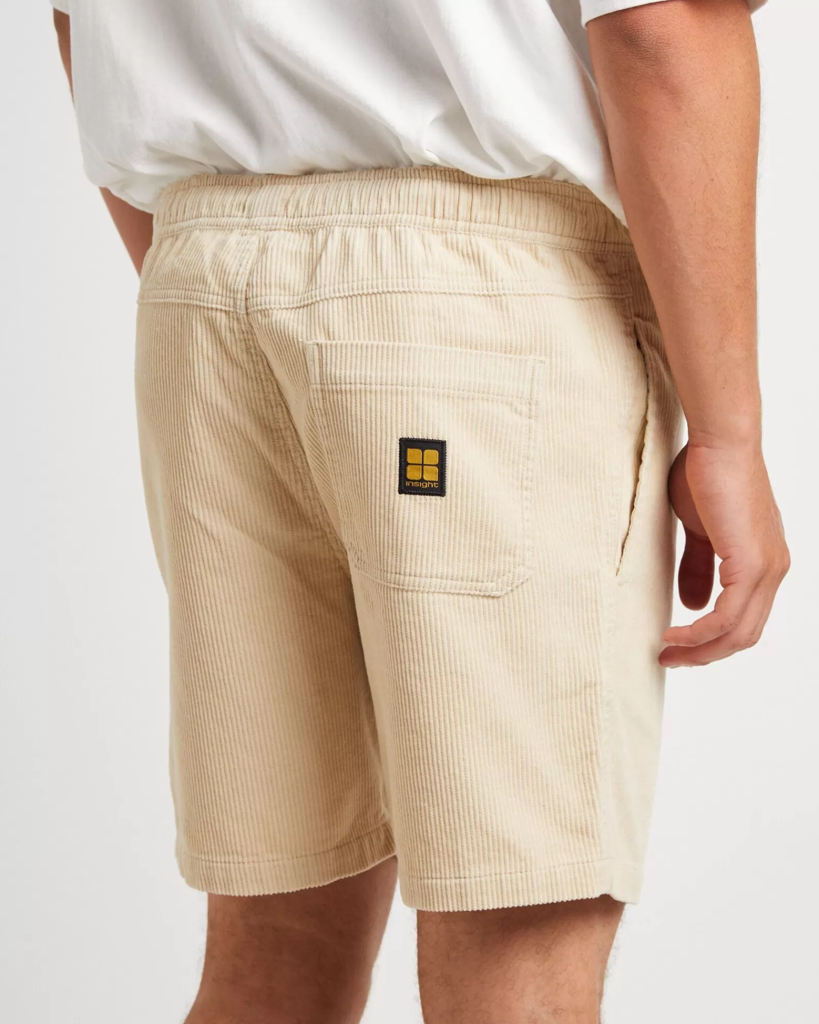 Shorts Comodi in Tessuto Bedford Color Latte - Insight Collection