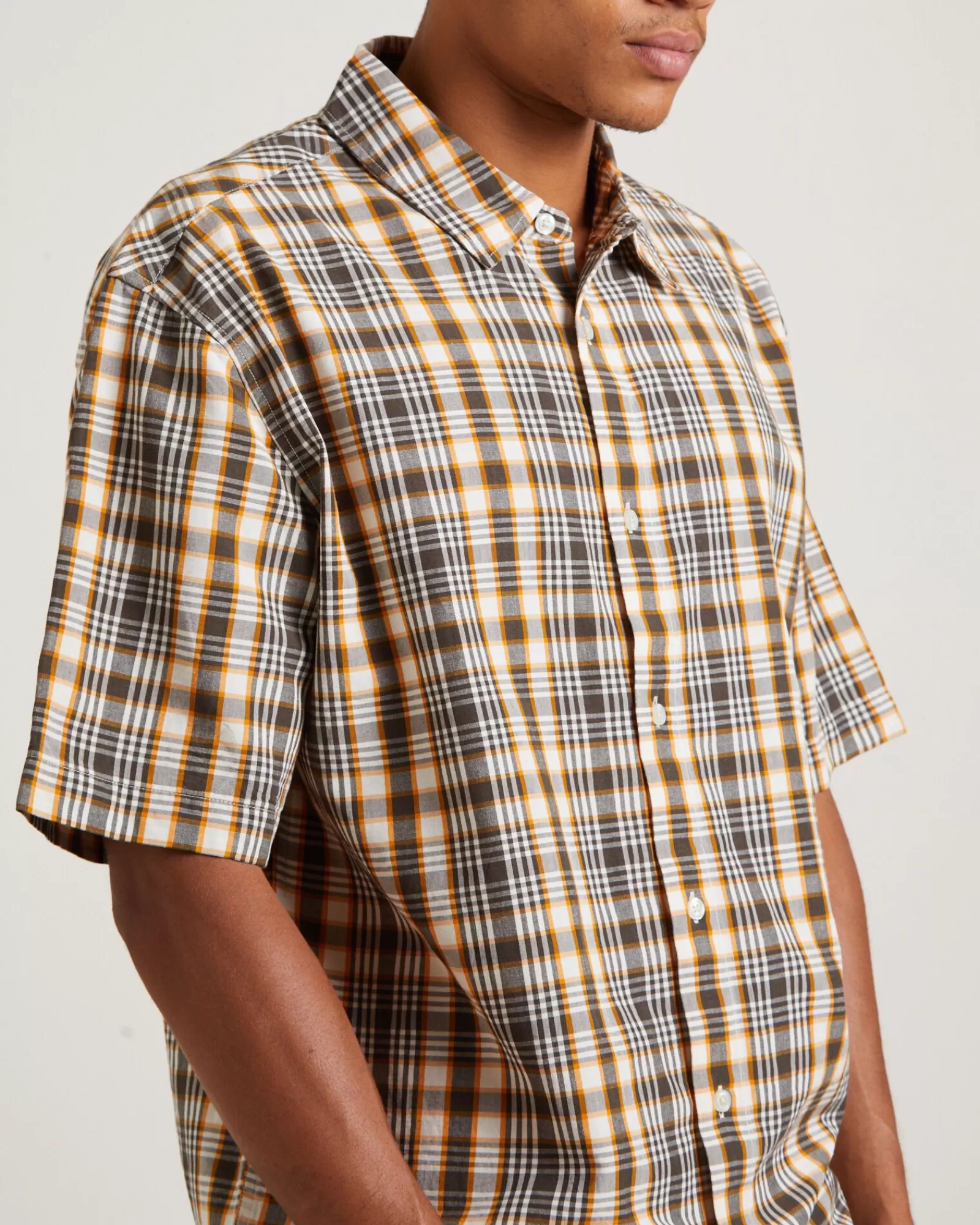 AFENDS - Camicia Eco a Maniche Corte Stampa Moonbeam | Tessuto Riciclato e Prezzo Imbattibile!