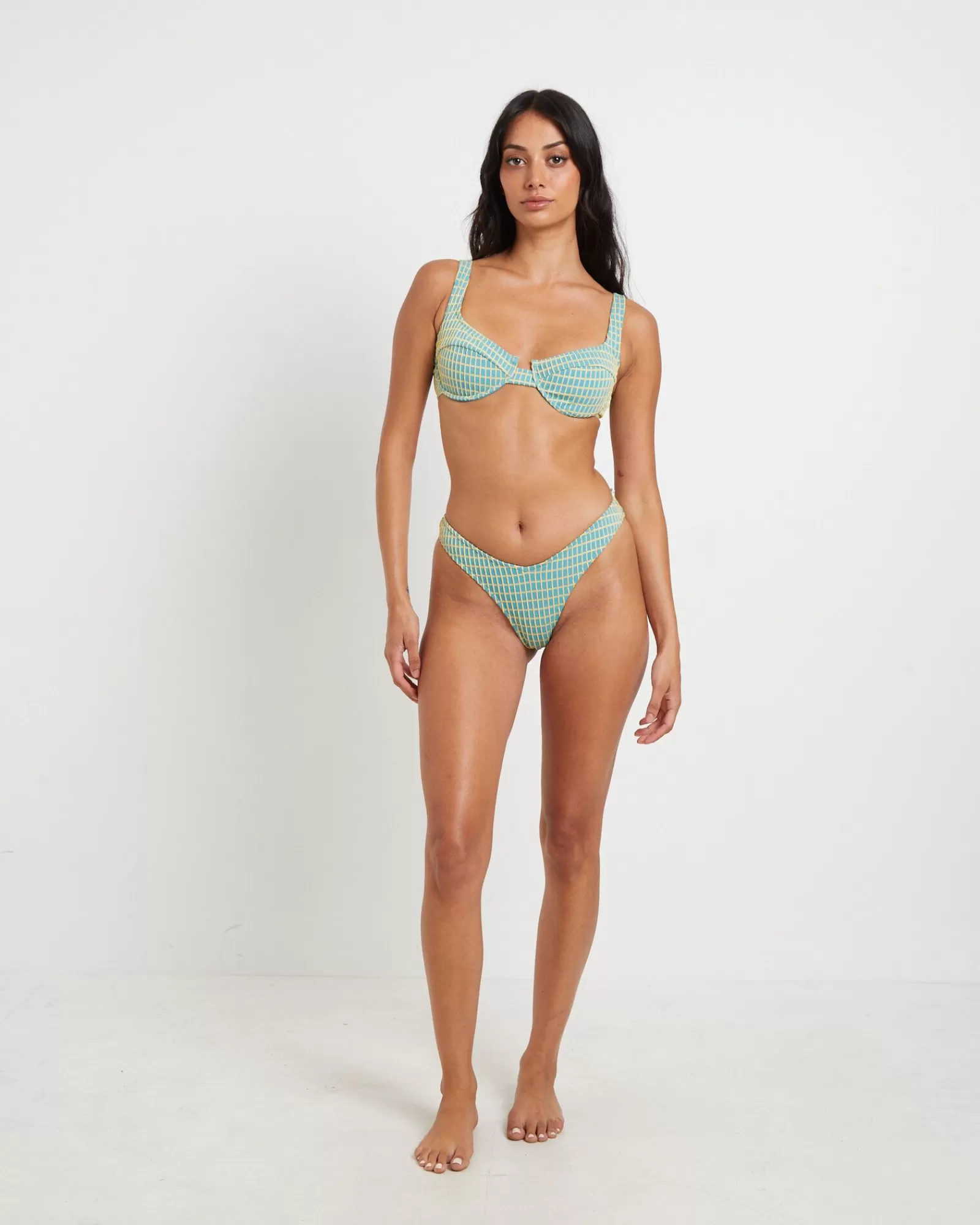 Promozione Linea Insight: Bikini Con Reggiseno Ferretto Stile Scozzese Senza Pensieri - Combinazioni Esclusive