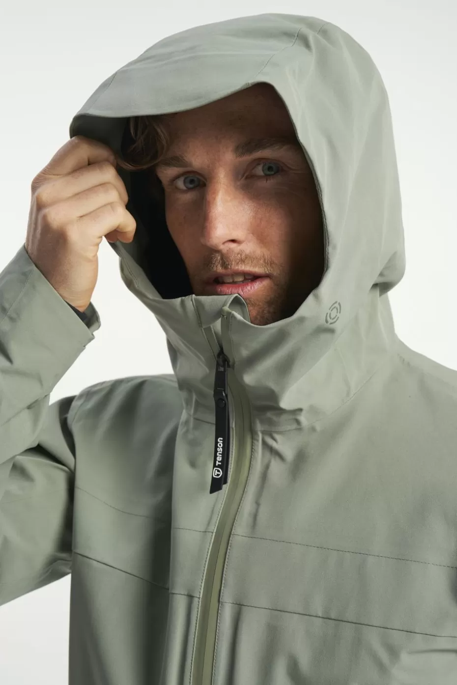 Impermeabile Leggera Tenson Dew Point Antipioggia - Edizione Limitata Bianco Onda con Sconto Esclusivo