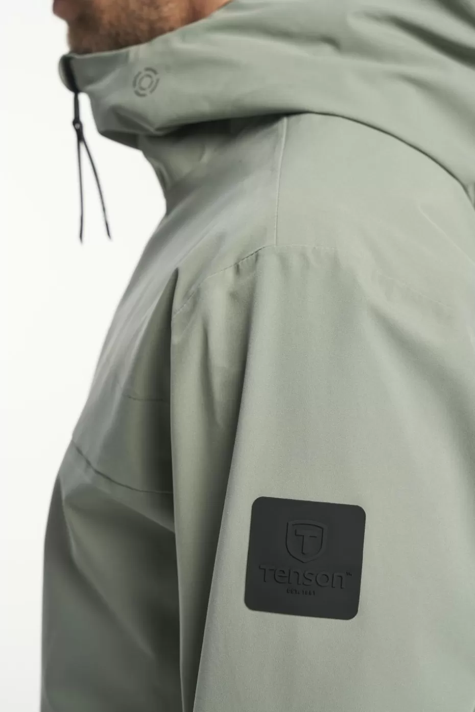 Impermeabile Leggera Tenson Dew Point Antipioggia - Edizione Limitata Bianco Onda con Sconto Esclusivo