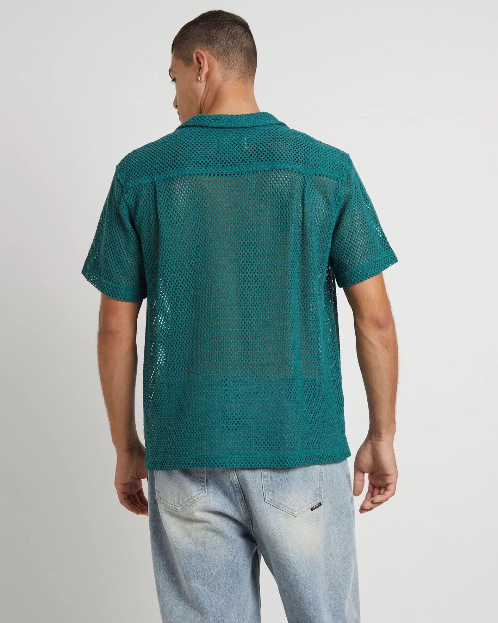 Camicia Estiva ARVUST Diego in Maglia Aera - Verde Giada, Confortevole e Traspirante, Ideale per il Tempo Libero, Disponibile in Saldi