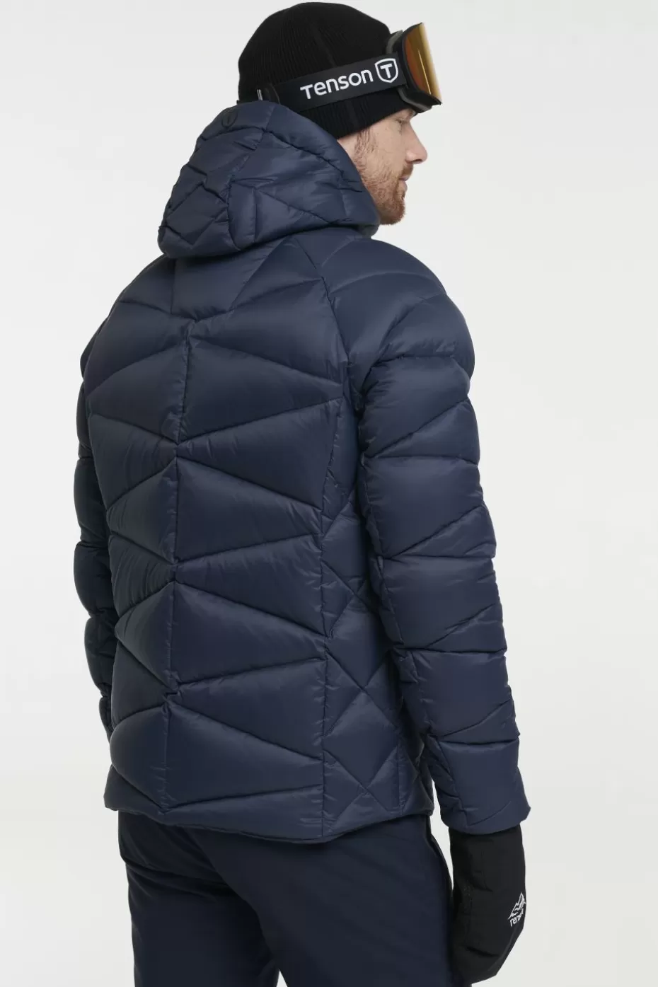 Tenson Giaccone Invernale Impermeabile RDS - Piumino Leggero Blu Notte con Cappuccio, Offerta Limitata