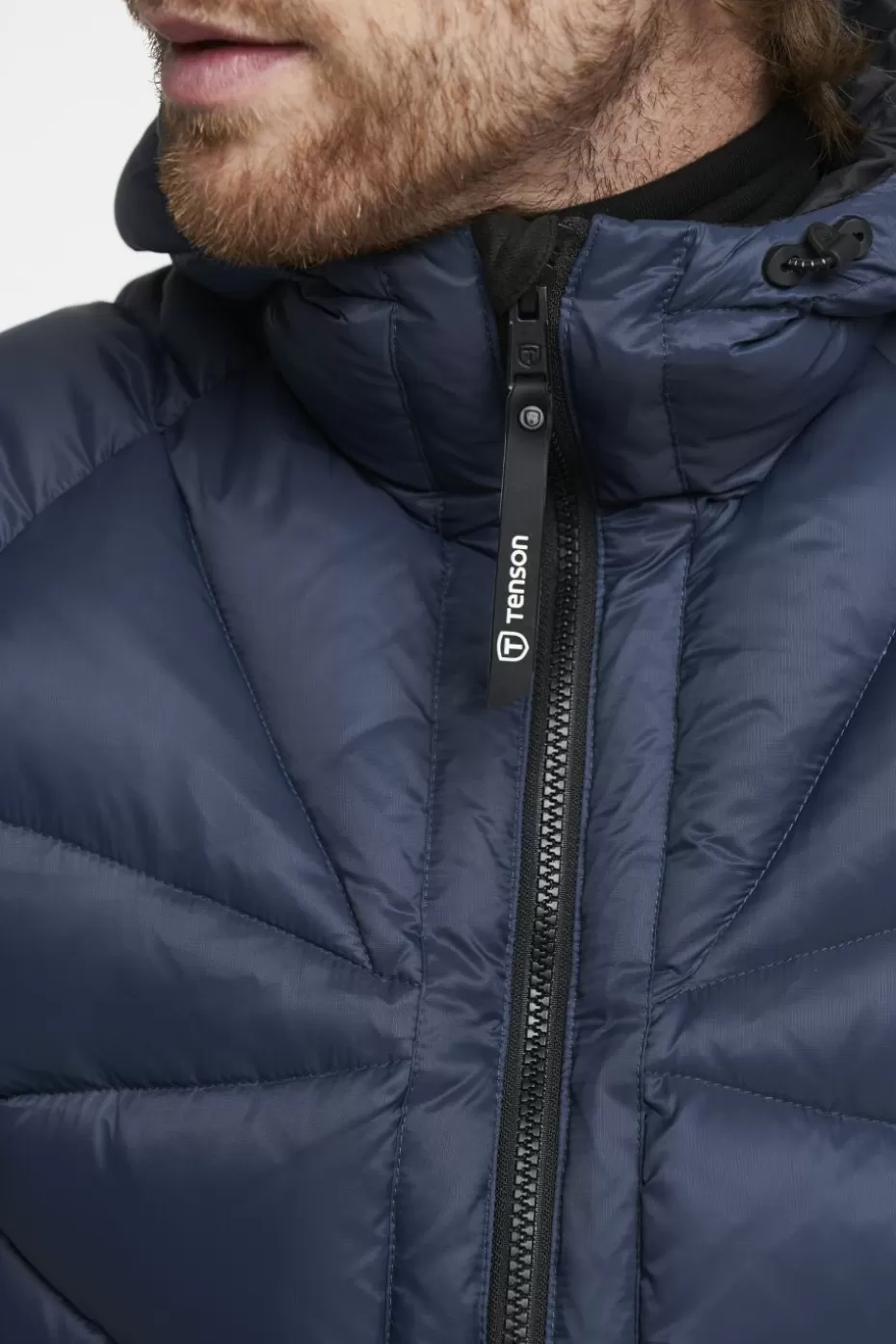 Tenson Giaccone Invernale Impermeabile RDS - Piumino Leggero Blu Notte con Cappuccio, Offerta Limitata