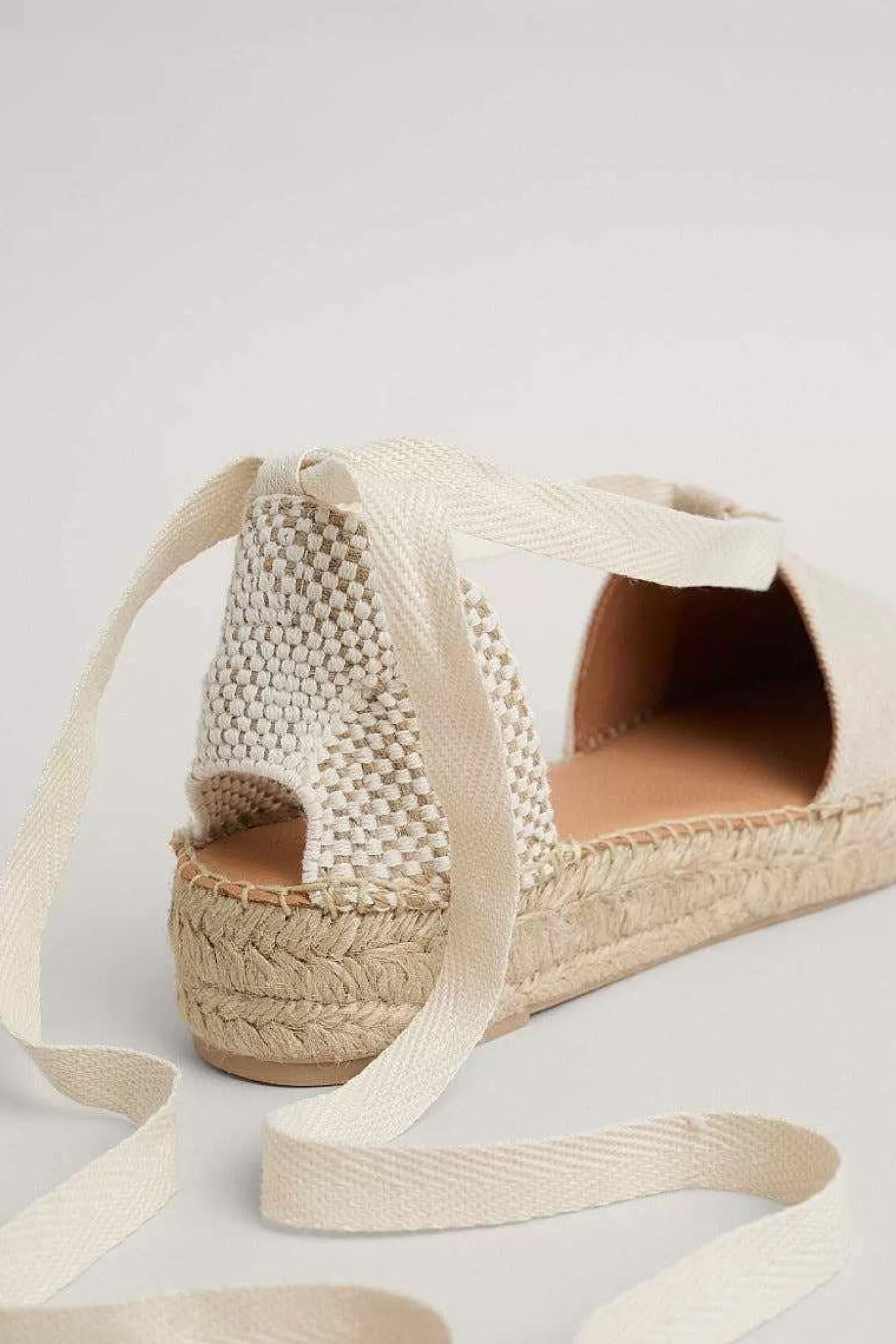Comode Espadrillas in Cotone Donna con Lacci Regolabili - Stile Cornwall Seasalt, Design Elegante Percorso Felce