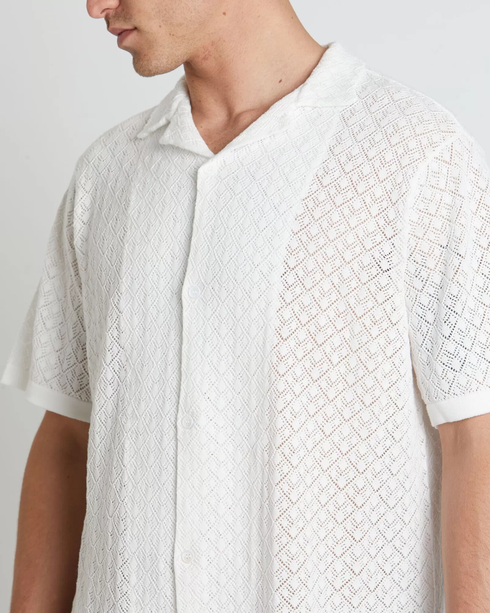 ARVUST Fugar Maglia Estiva in Maglia Semplice con Manica Corta - Bianco Puro per Vacanze, Top Vendita