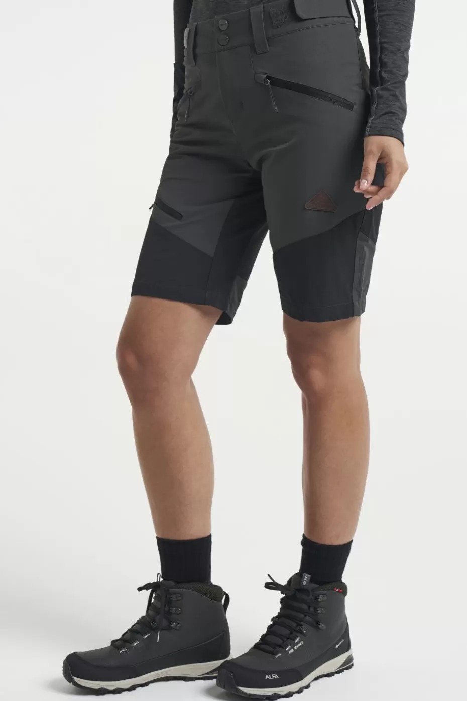 Offerta Lampo: Shorts Elasticizzati Ultra Confort Tenson Himalaya Uomo - Nero Avventura
