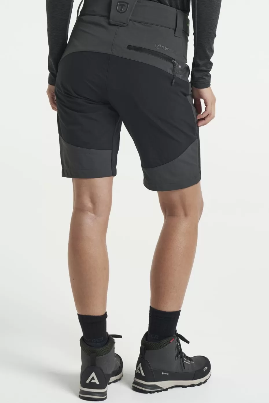 Offerta Lampo: Shorts Elasticizzati Ultra Confort Tenson Himalaya Uomo - Nero Avventura