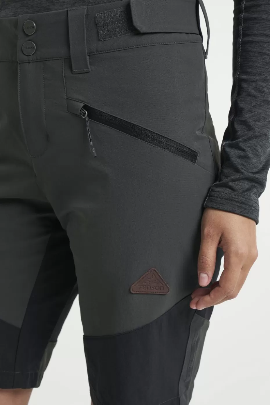 Offerta Lampo: Shorts Elasticizzati Ultra Confort Tenson Himalaya Uomo - Nero Avventura