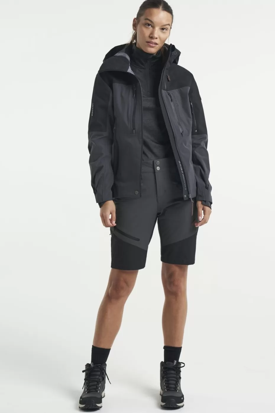 Offerta Lampo: Shorts Elasticizzati Ultra Confort Tenson Himalaya Uomo - Nero Avventura