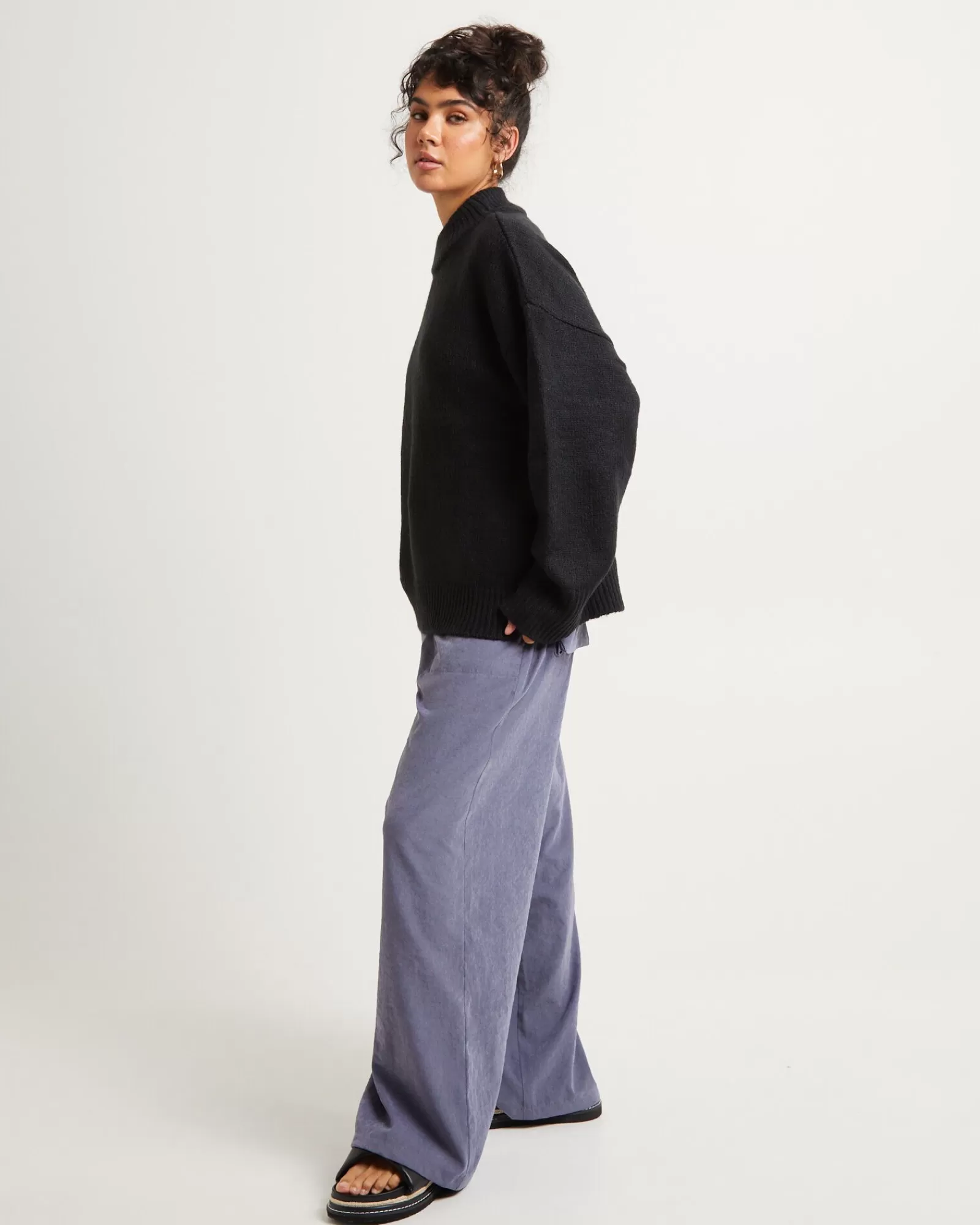 Comodo Maglione Oversize Maxie in Pura Lana - Stile Casual per Tutto il Giorno