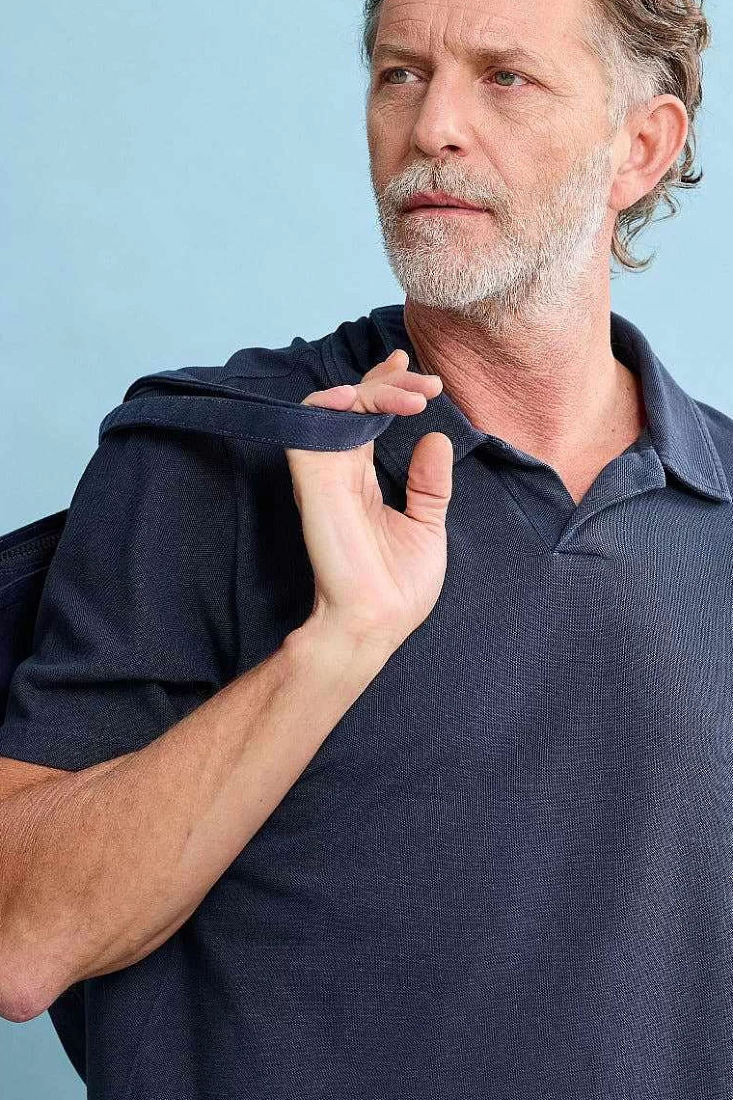 Maglia Polo Classica in Cotone Organico Treve Uomo - Design Confortevole Seasalt Cornwall per Uno Stile Naturale
