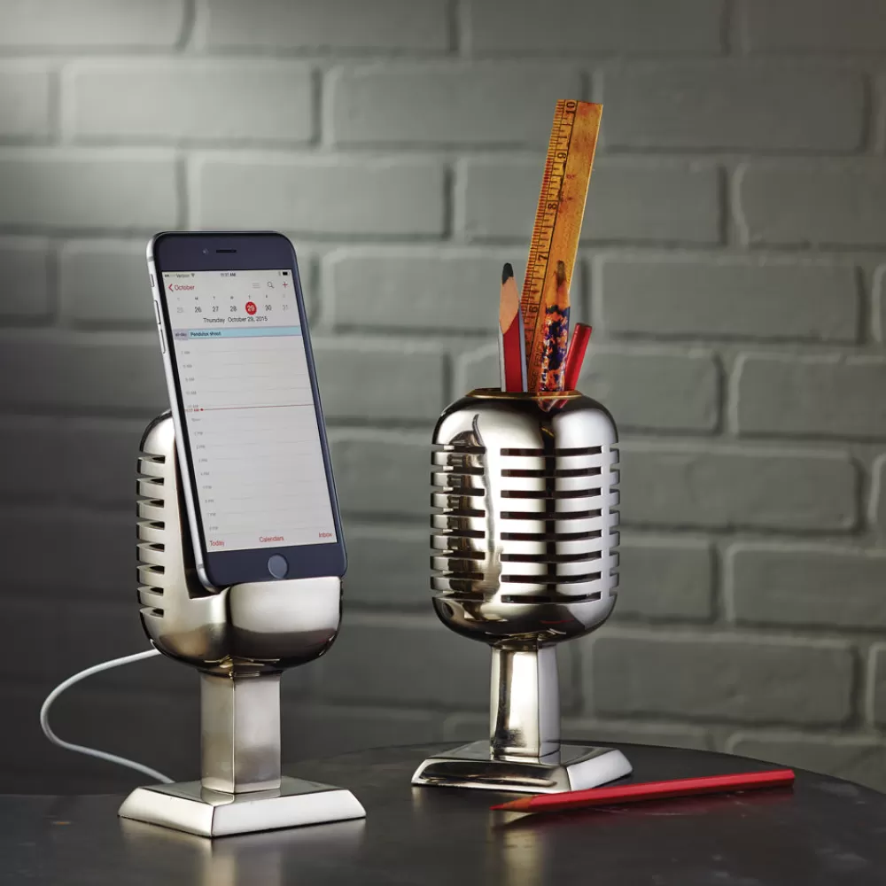 Supporto Multifunzione per Microfono e Smartphone con Design Elegante - Offerta Limitata