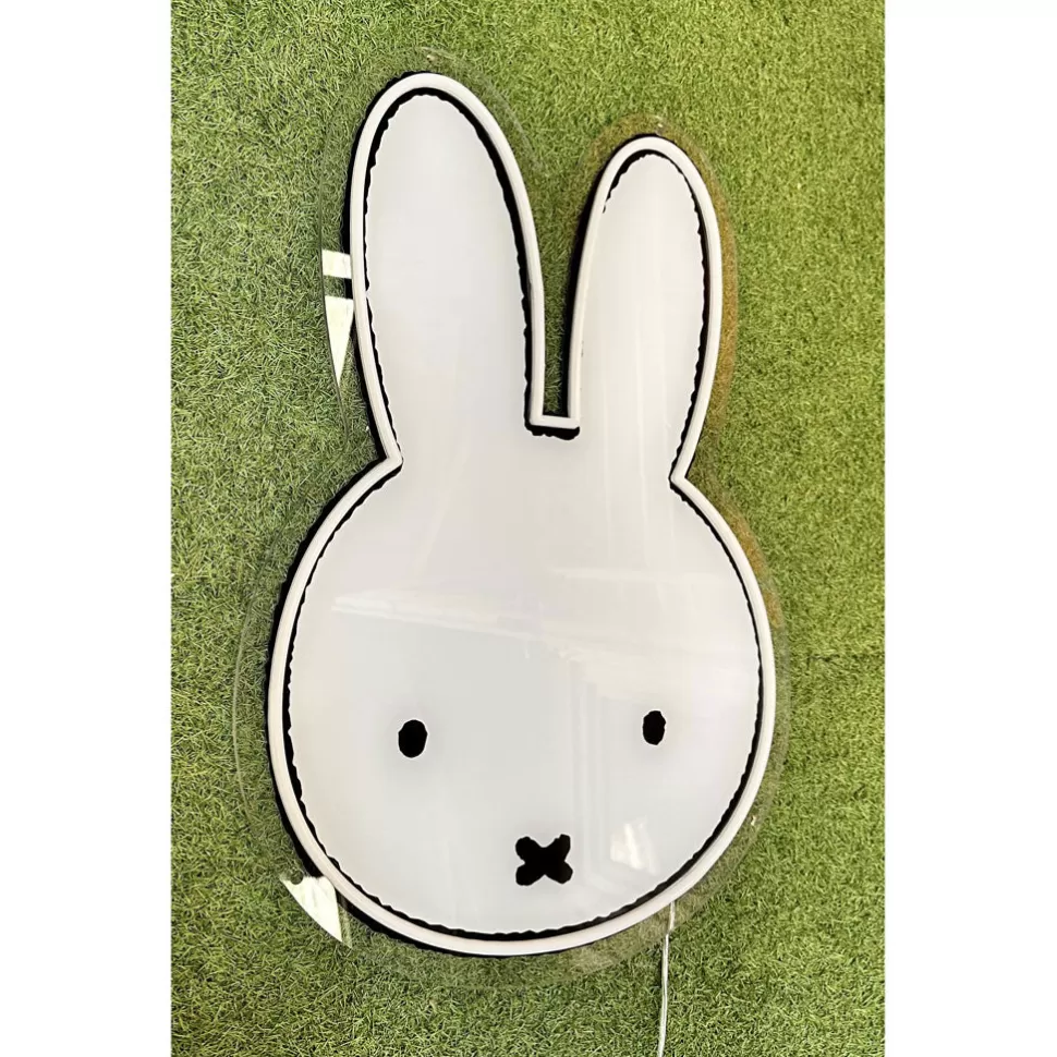 Miffy Style - Insegna Luminosa al Neon con Calda Tonalità (Scelta tra 2 Formati)