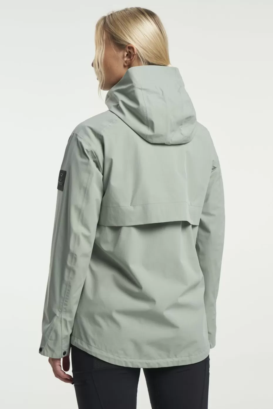 Giacca Impermeabile Ultraleggera Tenson Misty - Verde Eucalipto per Escursioni all'Aperto