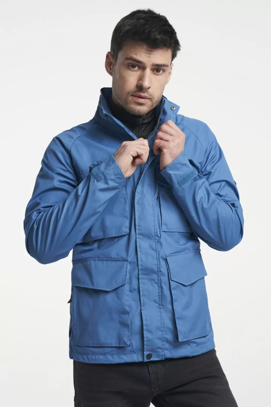 Giaccone Impermeabile Tenson Mount Robson - Blu Cielo per Avventure All'Aperto