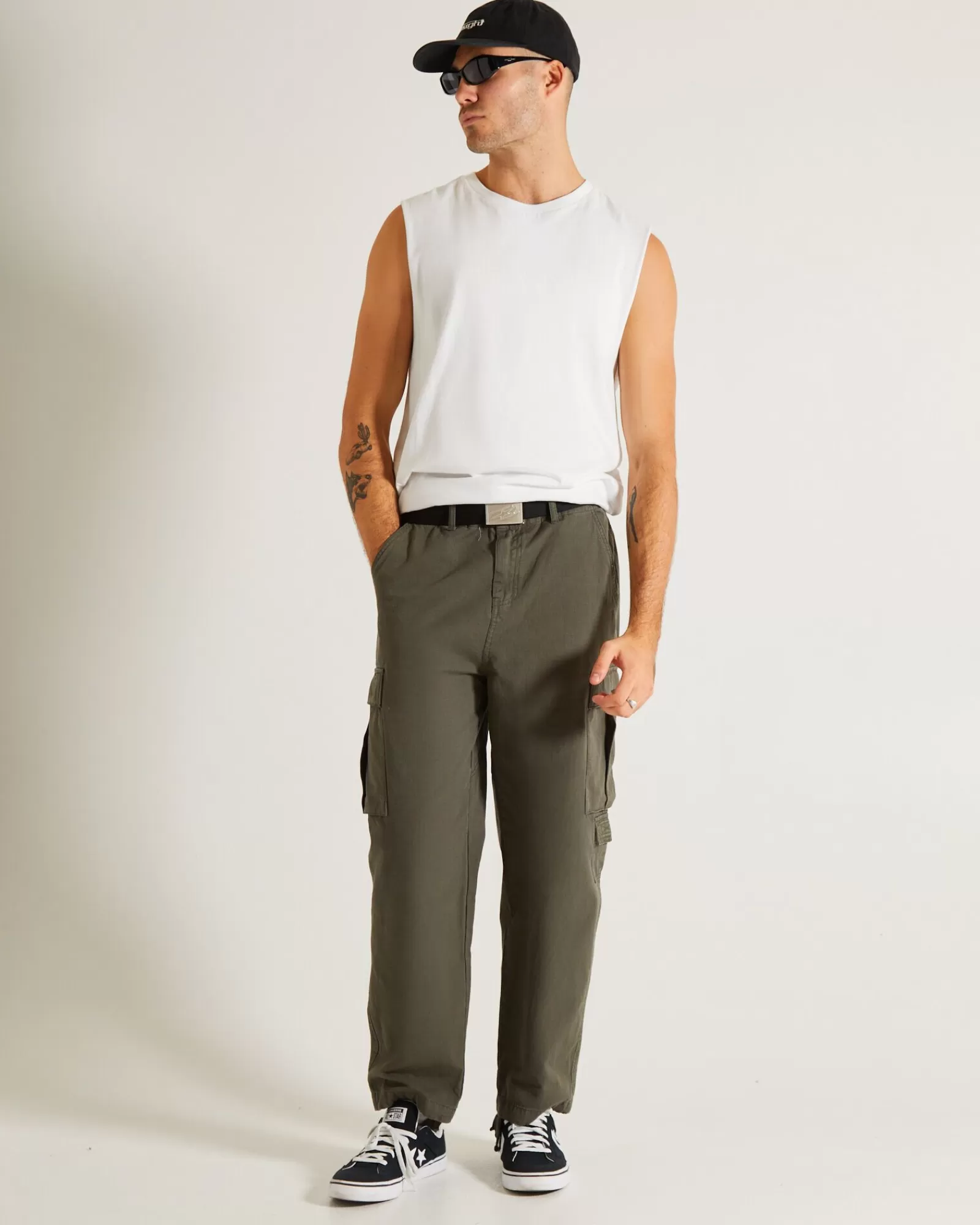 Offerta Lampo | Canotta Sportiva BASIC by General Pants Co. in Bianco Puro