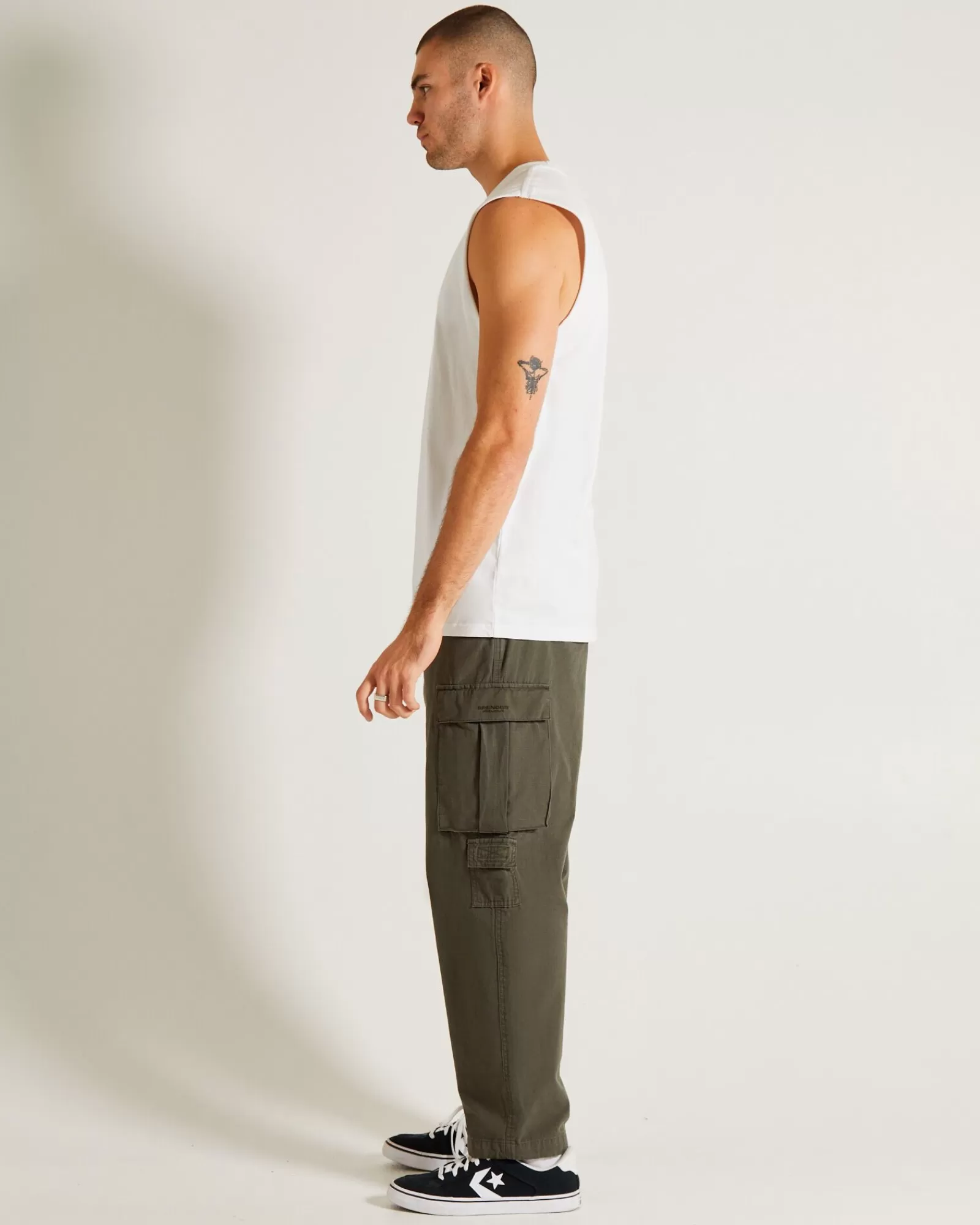 Offerta Lampo | Canotta Sportiva BASIC by General Pants Co. in Bianco Puro