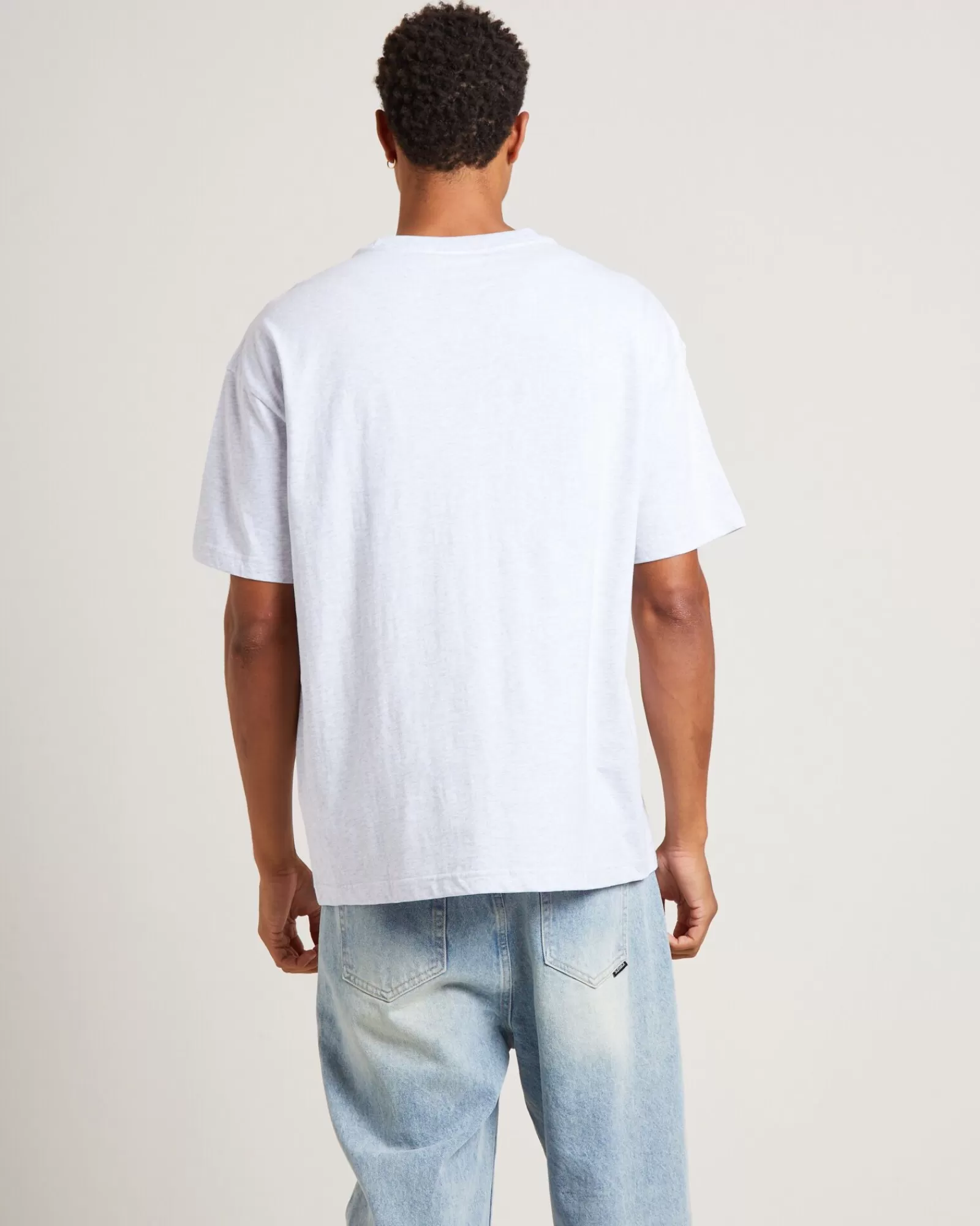 Maglietta Skate Essential Grigio Melange Frost - T-Shirt Unisex Stile Classico General Pants Co.