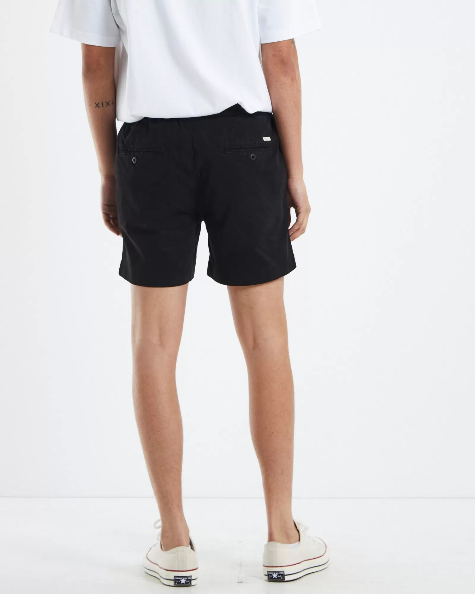 Uomo Short Sportivi Pacey Nero – Design Casual con Tasche, Tessuto Leggero e Vestibilità Perfetta