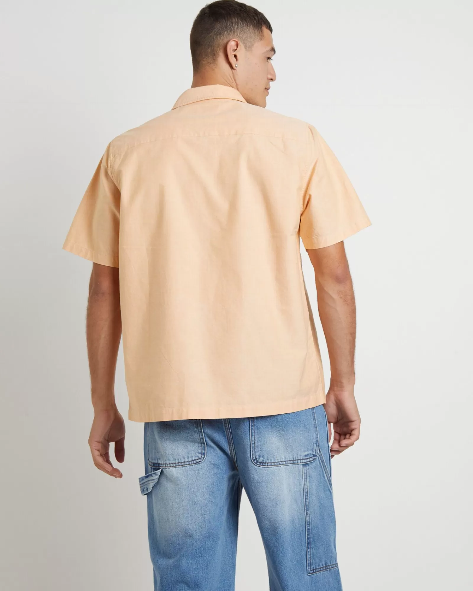 LARRIET Maglietta Paddy Casual in Tonalità Arancione Sole - Stile Essenziale con Finiture Moderne