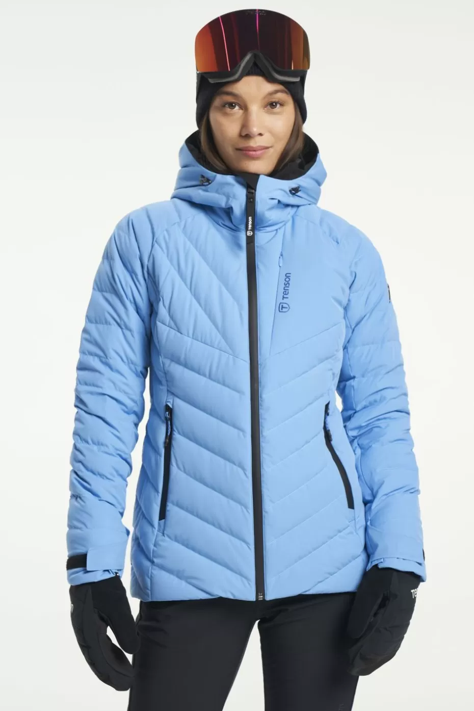 Piumino Prime Tenson - Giacca Termica Ultraleggero in Azzurro Ghiaccio, Caldo Imbattibile con Rivestimento Idrorepellente, Perfetto per l'Inverno - Disponibile in Sfumature Gelide