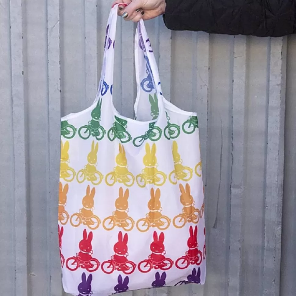 Cheap Miffy Rainbow  Bike Shopping Bag