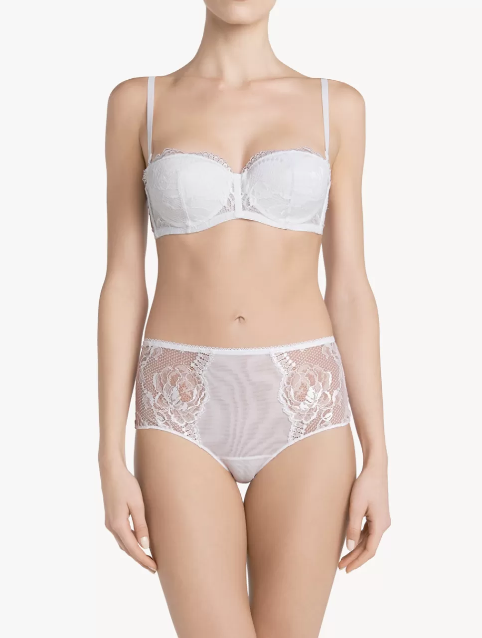 Reggiseno Imbottito con Merletto - Fascia Push-Up Comfort per Sostegno Naturale e Stile Femminile