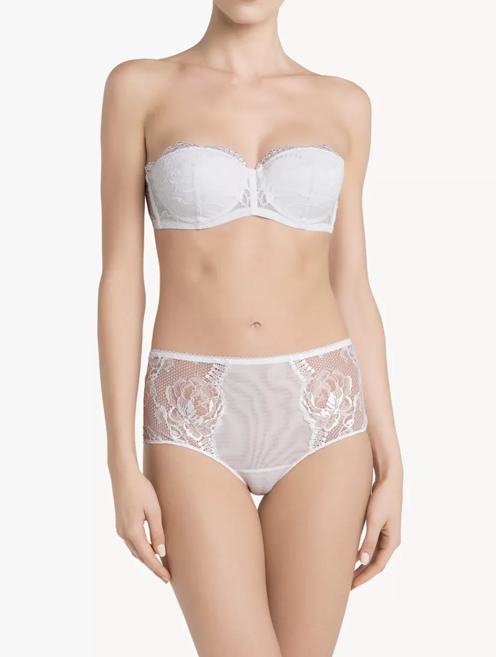 Reggiseno Imbottito con Merletto - Fascia Push-Up Comfort per Sostegno Naturale e Stile Femminile