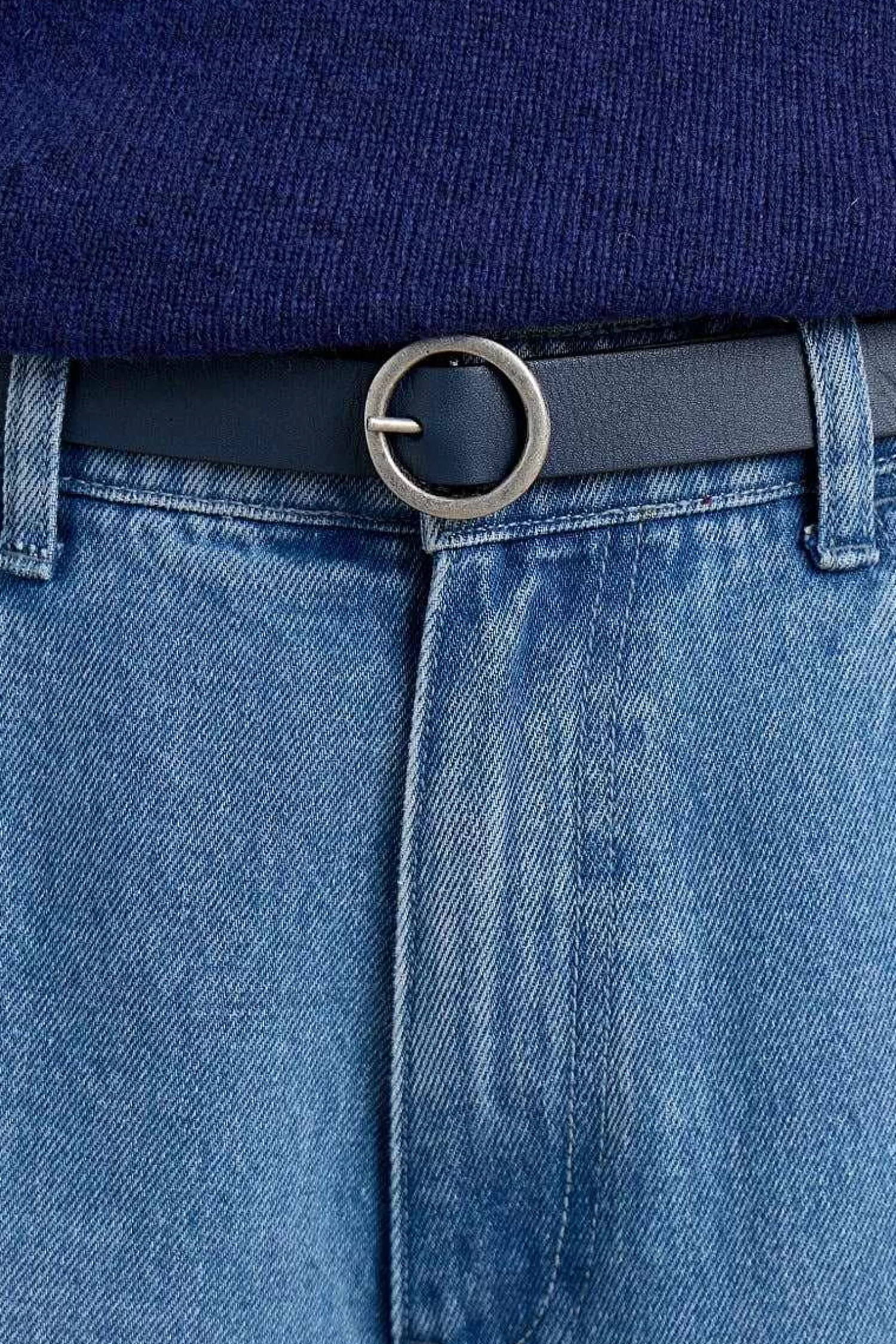 Cintura Doppia Faccia in Vera Pelle, Design Versatile per Outfit Femminili - Stile Cornwall by Seasalt