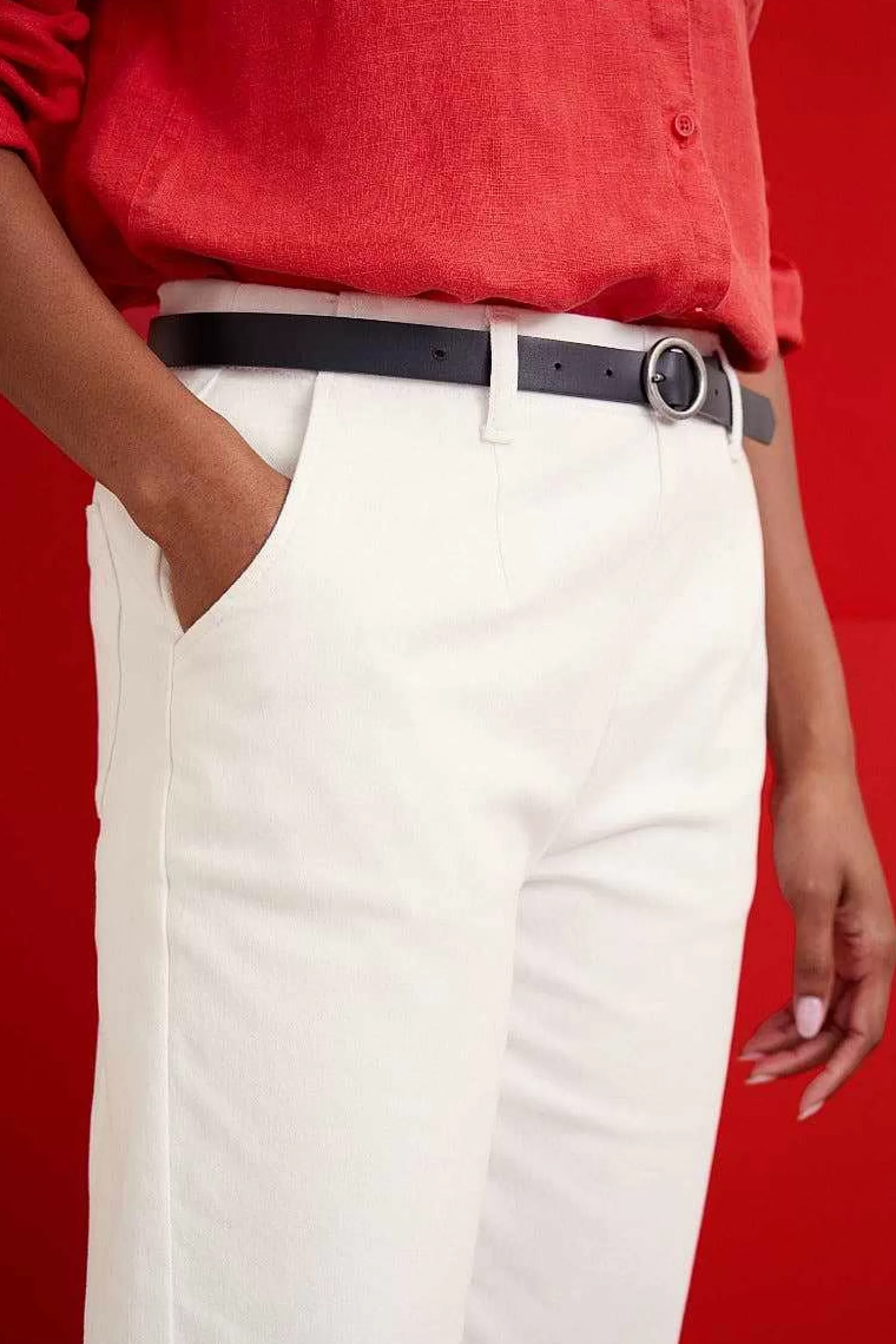 Cintura Doppia Faccia in Vera Pelle, Design Versatile per Outfit Femminili - Stile Cornwall by Seasalt