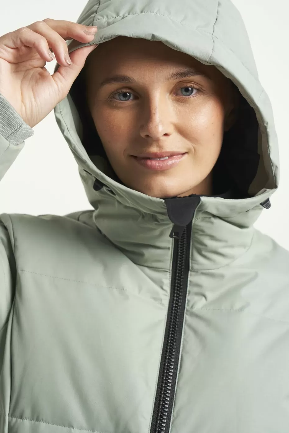 Giacca Imbottita Tenson Shanna 2.0 - Cappotto Invernale Termico Grigio Ardesia con Cappuccio Regolabile