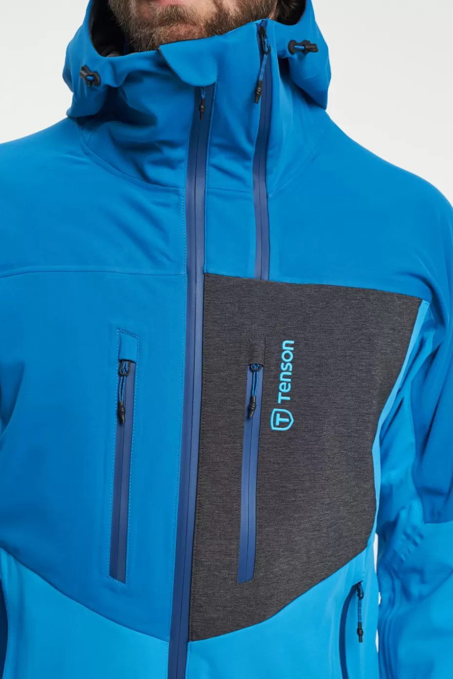 Giacca Softshell Tenson per Sci Alpinismo - Blu Elettrico con Tecnologia Antivento (Offerta Imperdibile)