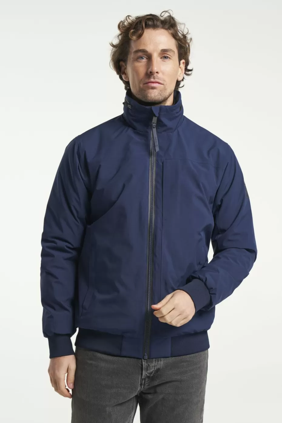 Nuova Giacca Elegante Tenson Stewie - Blazer Uomo Blu Marino con Taglio Slim, Stile Classico e Tasconi Funzionali per Occasioni Formali