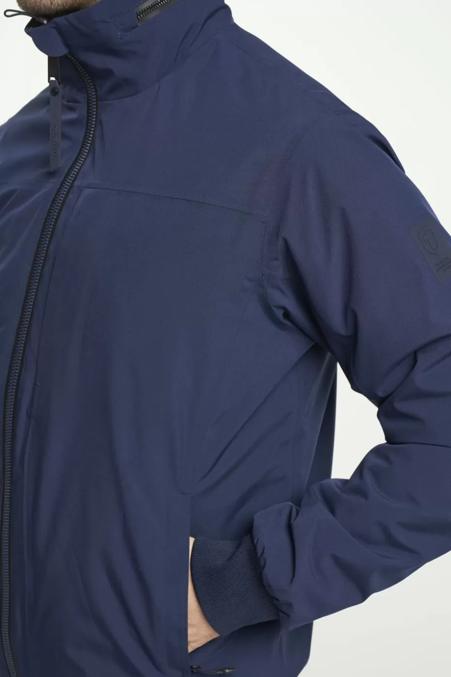 Nuova Giacca Elegante Tenson Stewie - Blazer Uomo Blu Marino con Taglio Slim, Stile Classico e Tasconi Funzionali per Occasioni Formali