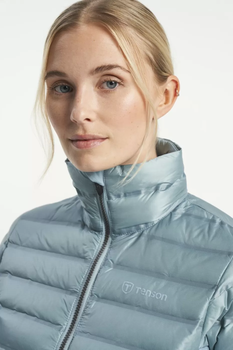 Piumino Tenson TX Lite Inverno 2024 - Giubbotto Termico Imbottito in Piuma, Sconto Esclusivo Blu Grigiastro