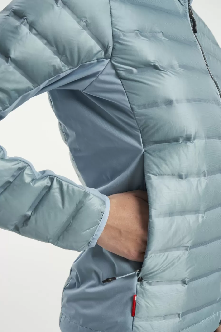 Piumino Tenson TX Lite Inverno 2024 - Giubbotto Termico Imbottito in Piuma, Sconto Esclusivo Blu Grigiastro