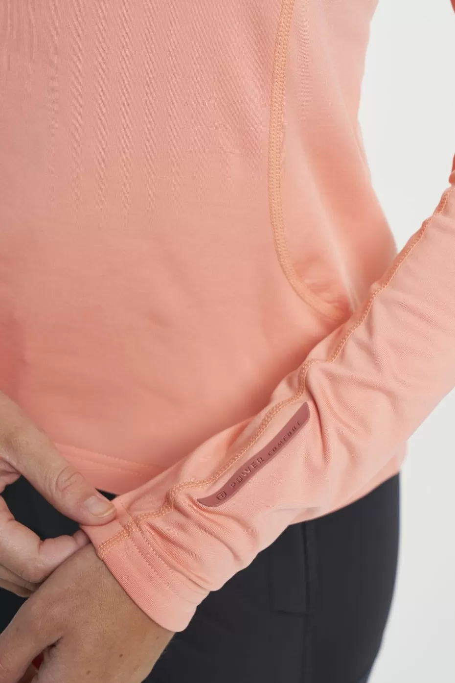 Tenson TXlite Ultraleggero: Giubbotto Mezza Zip con Riflessi Guava - Offerta Stagionale Imperdibile!