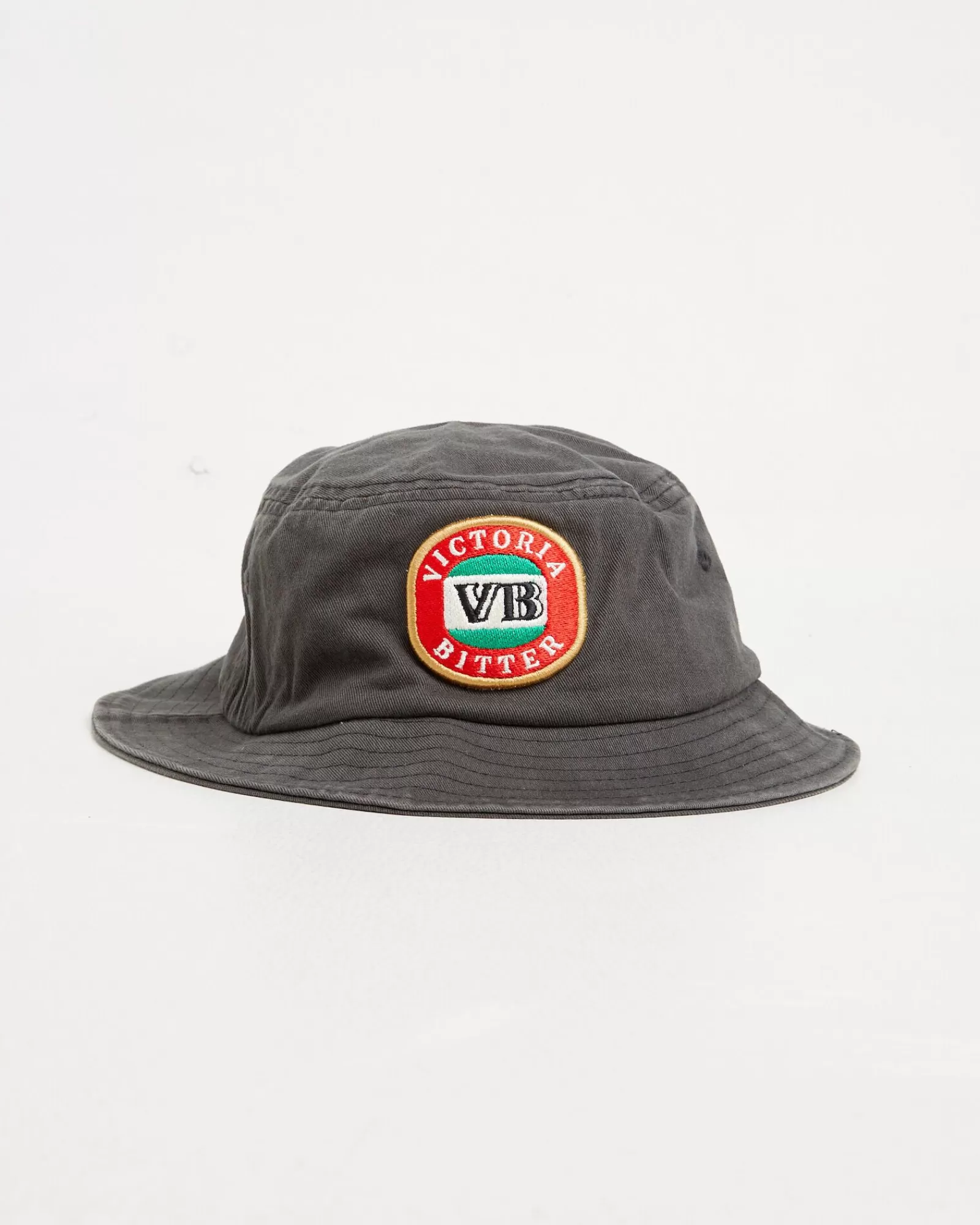 Cappello a secchiello in Twill di Cotone grigio carbone - Stile iconico American Needle per look casual raffinato