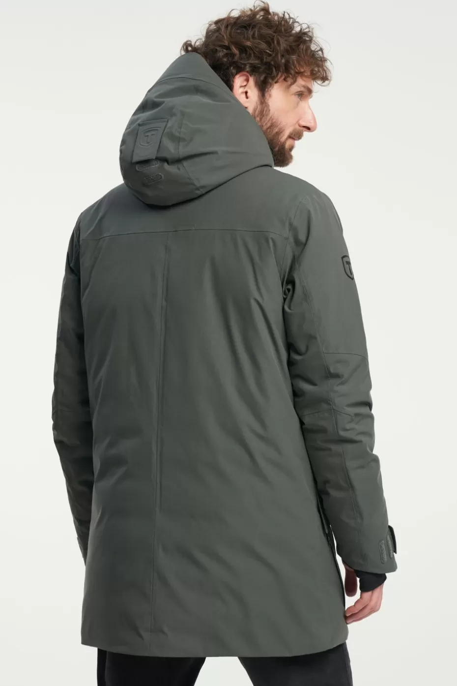 Tenson Vision Giacca Parka Impermeabile Leggera - Ideale per Escursionismo Outdoor, Colore Cachi